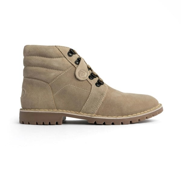 Popps TROOPER Mens Desert Boots Taupe