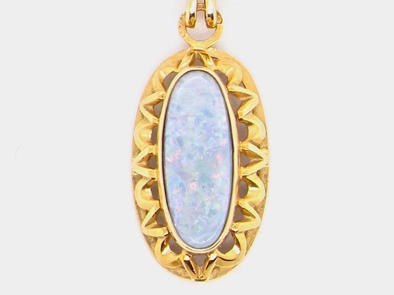 Vintage Tom An opal pendant