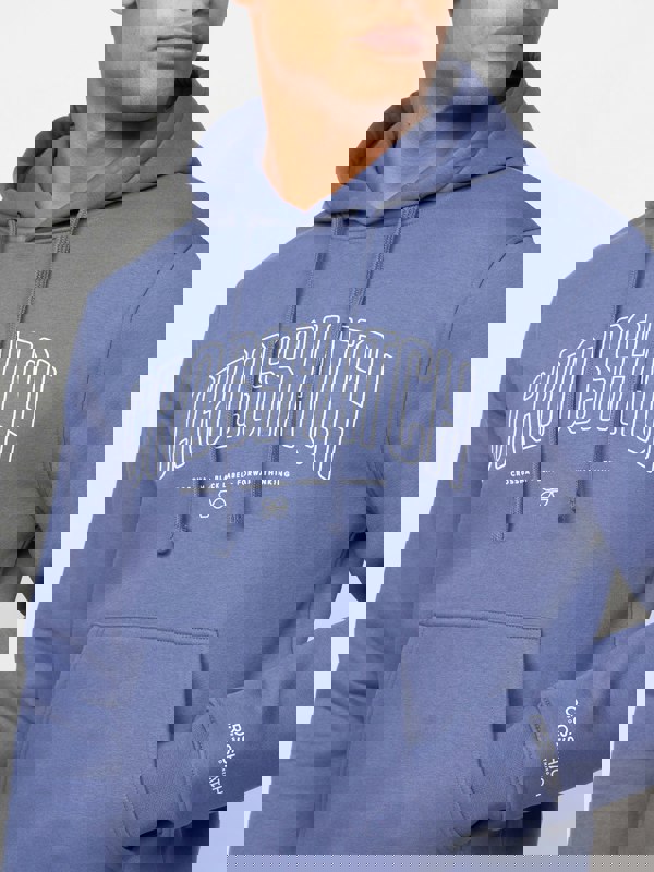 Crosshatch Durango Hoodie Denim Blue