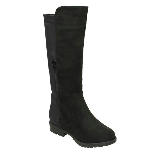 Spot On Girls Spot On Mid Heel Calf Boots H5083