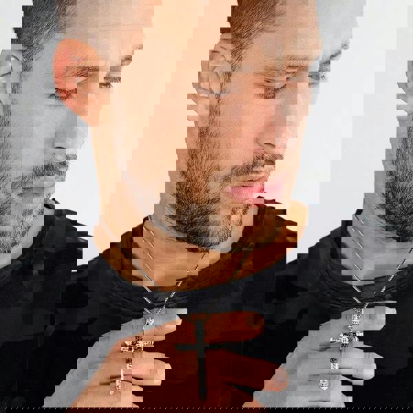 THOMAS SABO Venezia Blackened Silver Chain KE1108-001-12