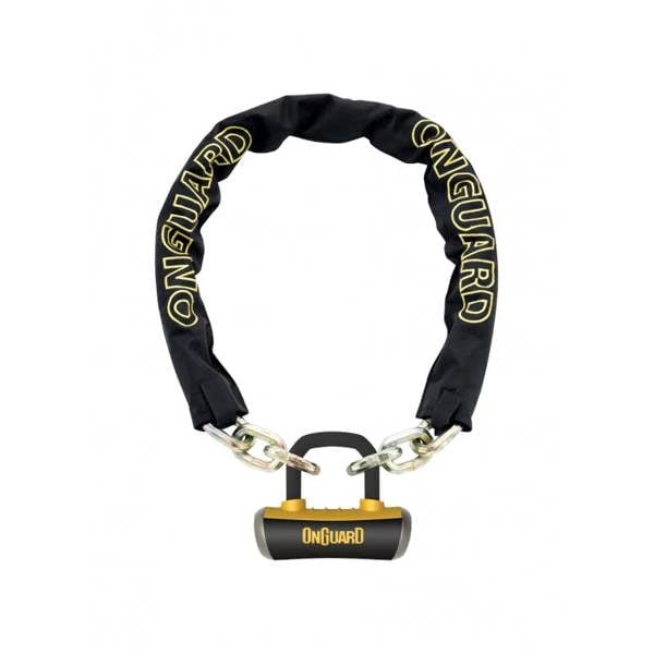 OnGuard Mastiff Chain Lock Black/Yellow