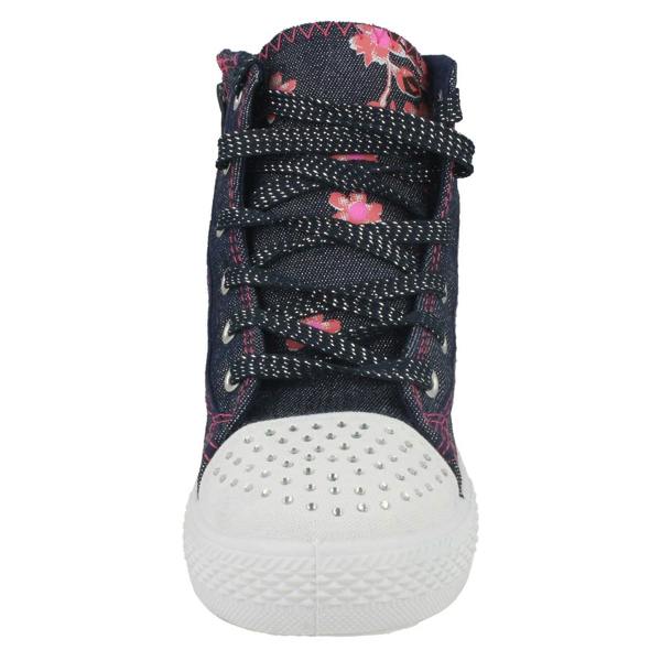 Girls Air Tech Hi Top Baseball Style Boots Rollar