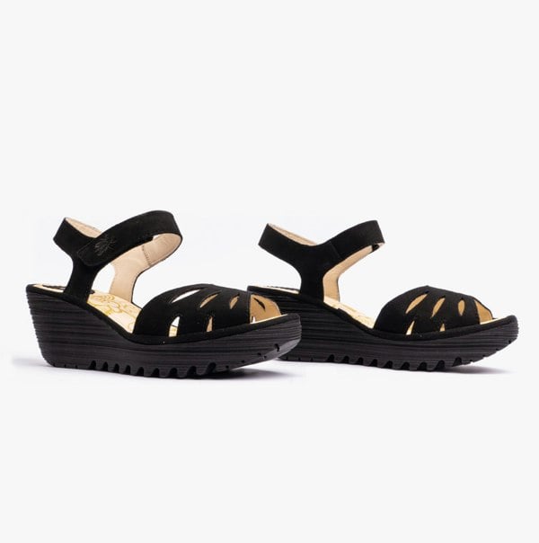 Fly London YAZI479FLY Womens Sandals Black