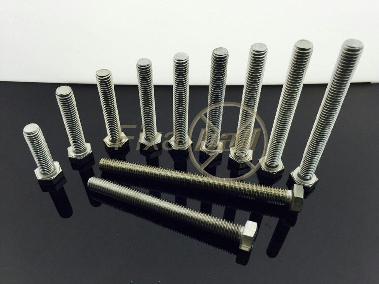 Fixaball M4 Hex Set Screw Bolt A2 304 Stainless Steel