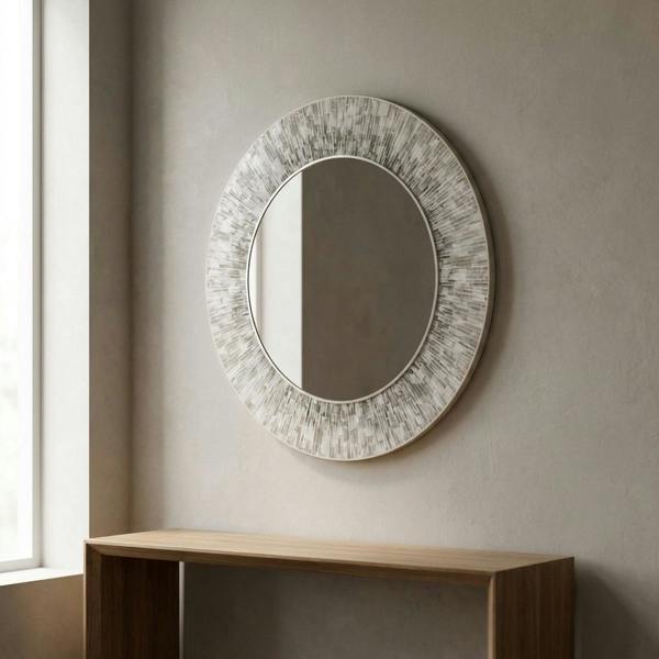 Garden Greatness Stylish Decorative Art Wall Mirror