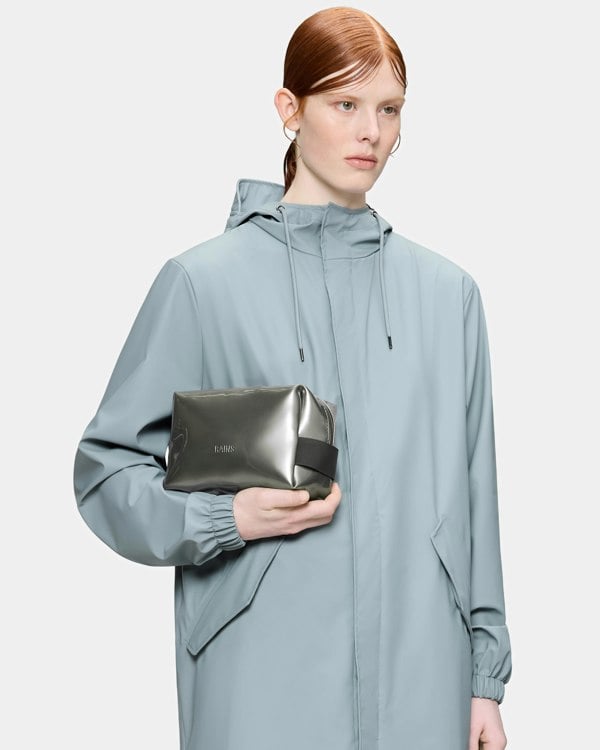 Rains Wash Bag Small - Raven 150 - CHO - Designer Unisex Bags