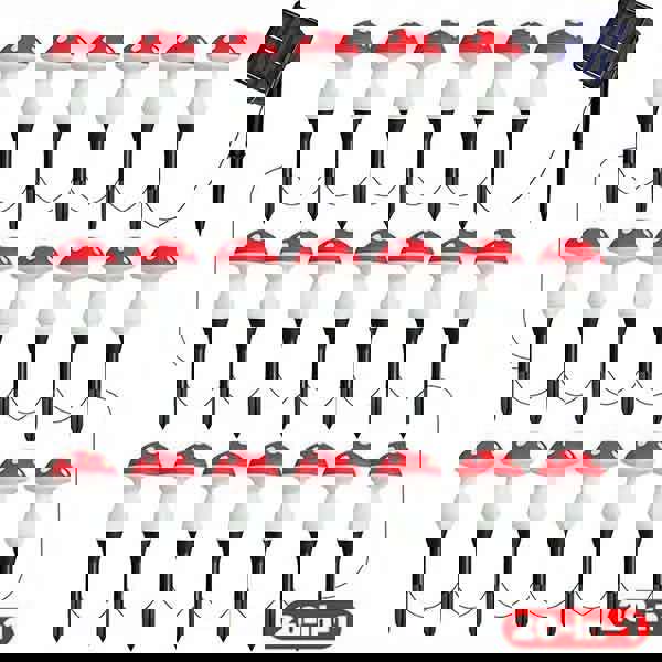 Leaper Outdoor Solar-Powered Glowing Mushroom Lightsroom Lights