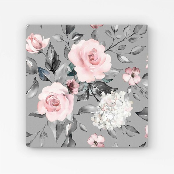 Warren Reed Dusty Pink Roses Canvas