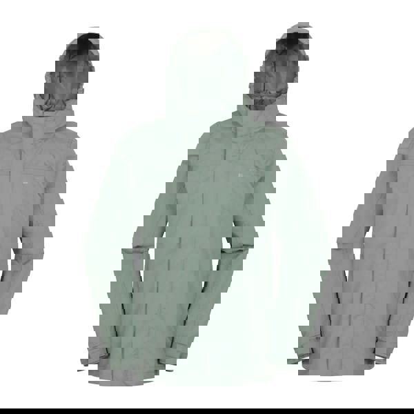 Mountain Warehouse Childrens/Kids Solar Waterproof Jacket - Dark Green - 