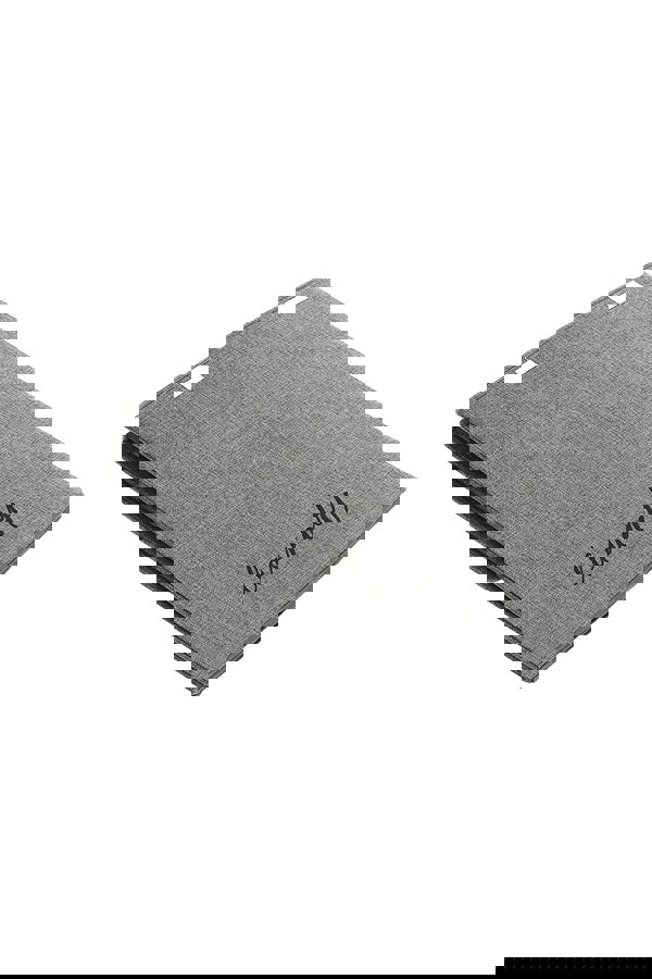 Living and Home 72L Cotton and Linen Waterproof Foldable Laundry Baskets Laundry Hamper with Lid and Rope Handles