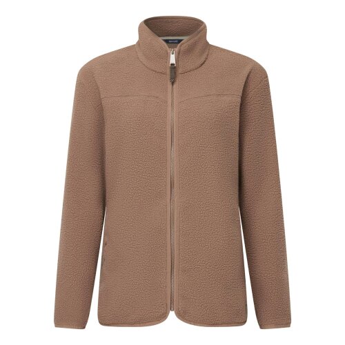 Regatta Womens Frankie Borg Full Zip Fleece Jacket - Mocha - 12 UK - Mocha - 70% Polyester/30% Recycled Polyester