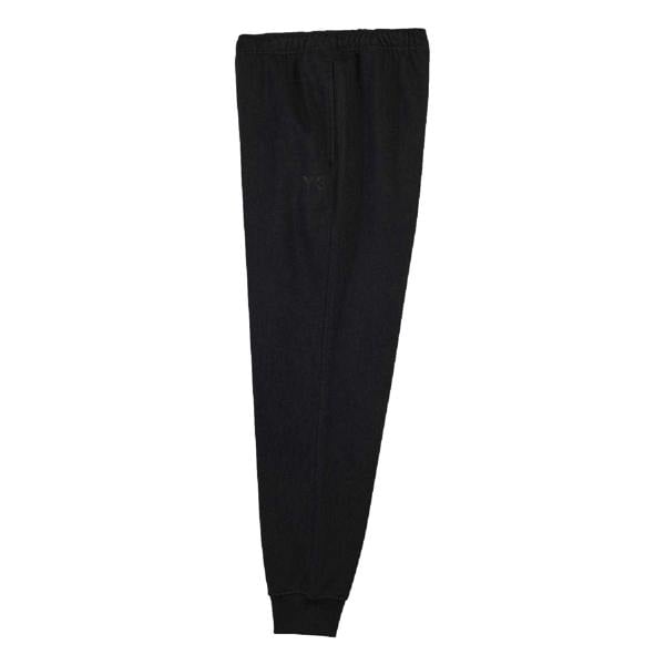 Y-3 Mens Brushed Terry Cuffed Jogging Bottoms - Black - 