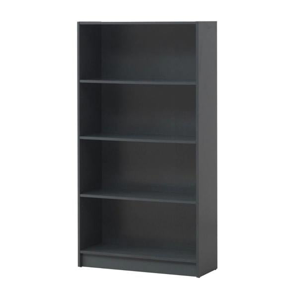 Timber Art Design 4 Tier Bookcase Tall Display Shelving Storage Unit Wood Furniture