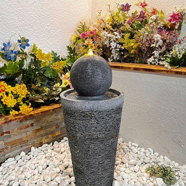 Tranquillity Water Features Majestic Tower Modern Water Feature