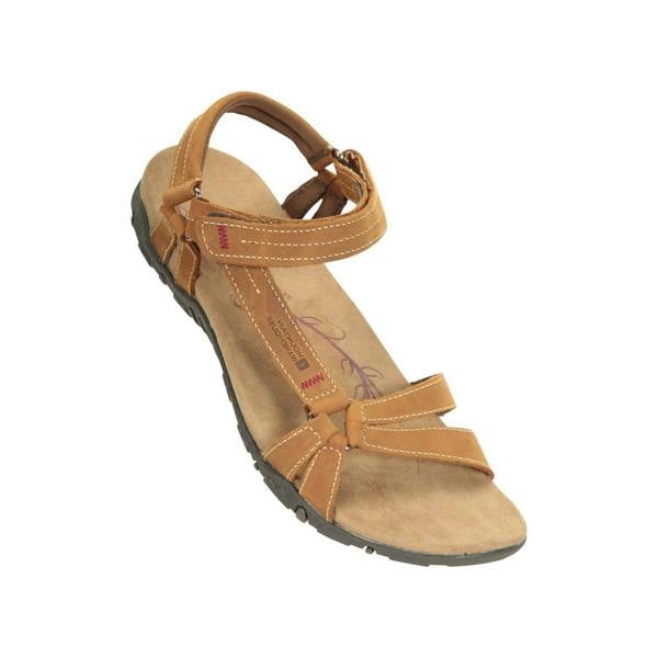 Mountain Warehouse Womens Kokomo Nubuck Sandals - Light Brown