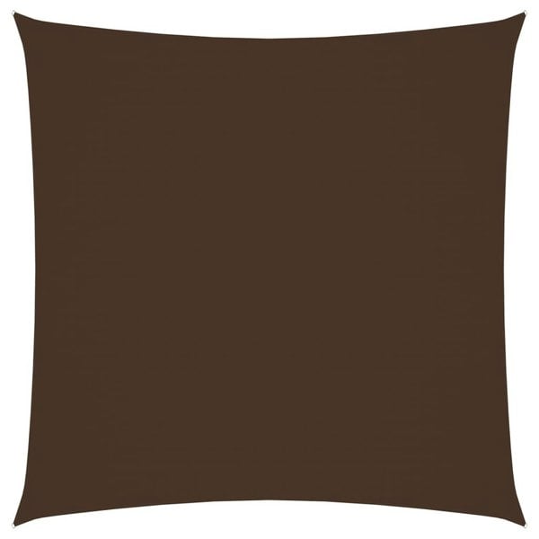 Berkfield Sunshade Sail Oxford Fabric Square 3x3 m Brown