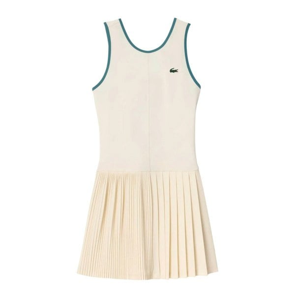 Lacoste Womens/Ladies Ultra Dry Tennis Dress - White/Blue