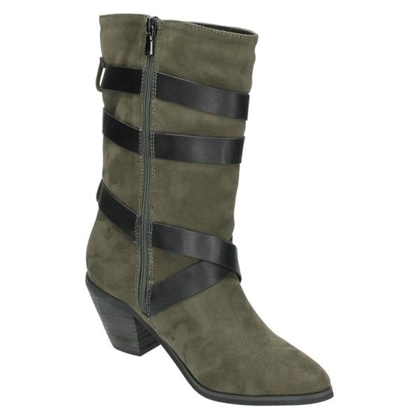 Spot On Ladies Spot On Mid Calf Boots