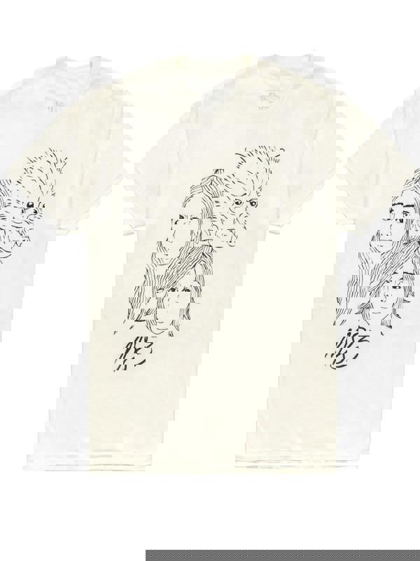 M83 Mens Off-White Short Sleeved T-Shirt