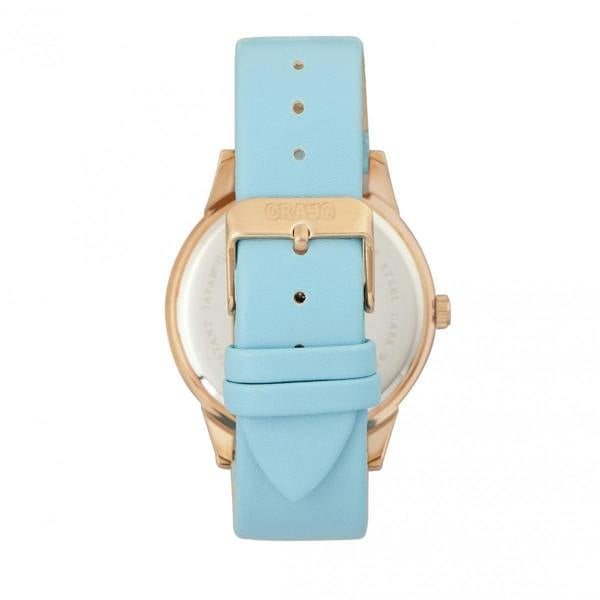 Crayo Electric Unisex Watch - Light Blue - CRACR5002