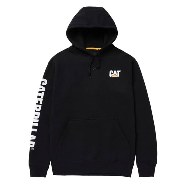 Caterpillar Mens Logo Hoodie - Black