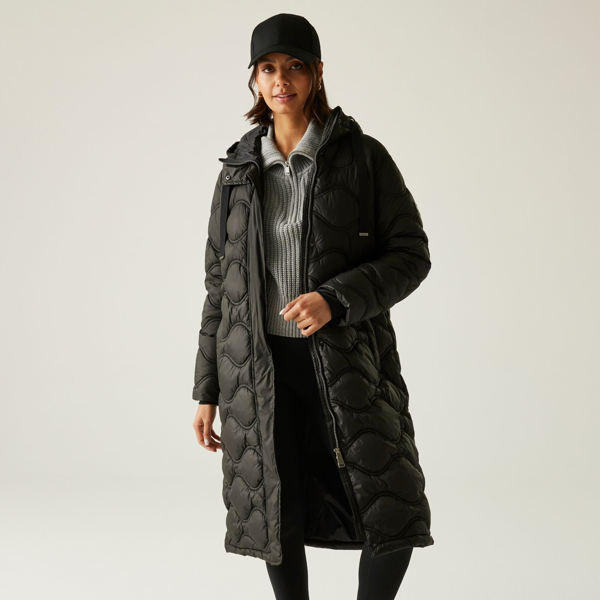 Regatta Womens Embrie Quilted Jacket - Black