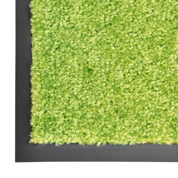 Berkfield Doormat Washable Green 60x180 cm