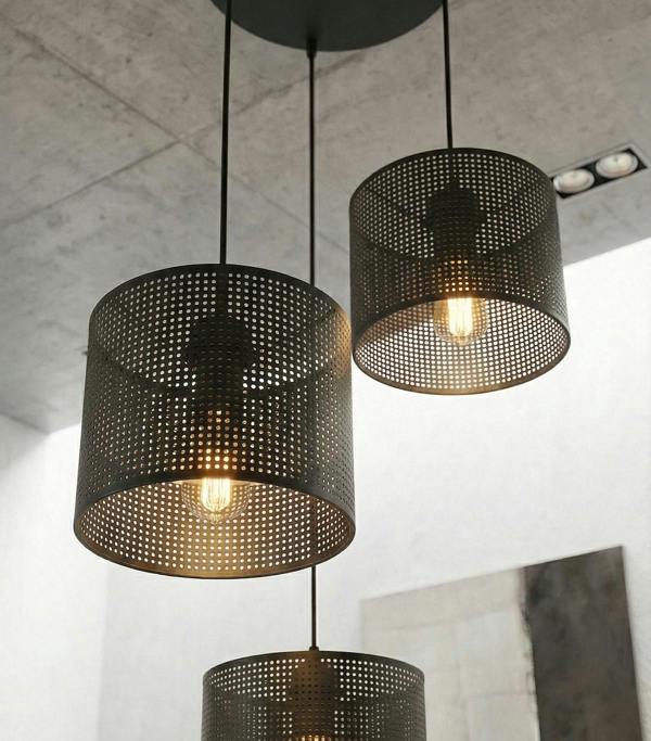 Emibig LUX Prem Pendant Lamp 3 x E27 Black