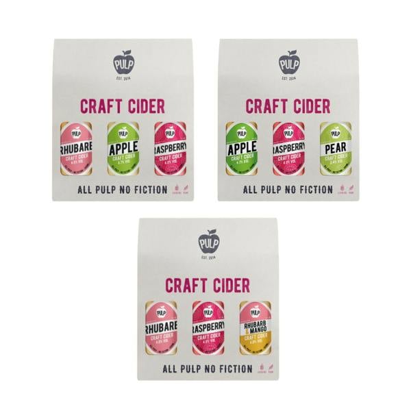 PULP Cider PULP Mixed Cider Gift Packs x 6