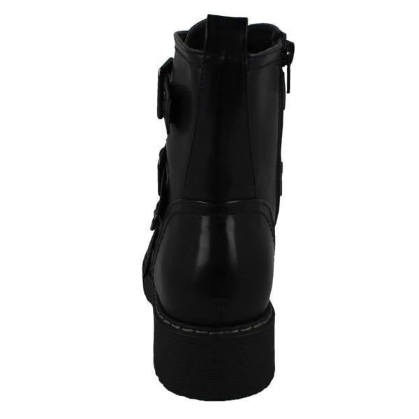Spot On Ladies Spot On Buckle Ankle Boots F51069
