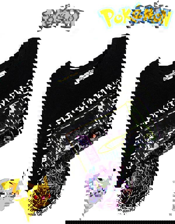 Pokemon Boys Black Sweatshirt