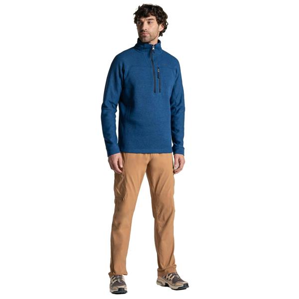 Craghoppers Mens Torney III Half Zip Fleece - Juniper Berry - 