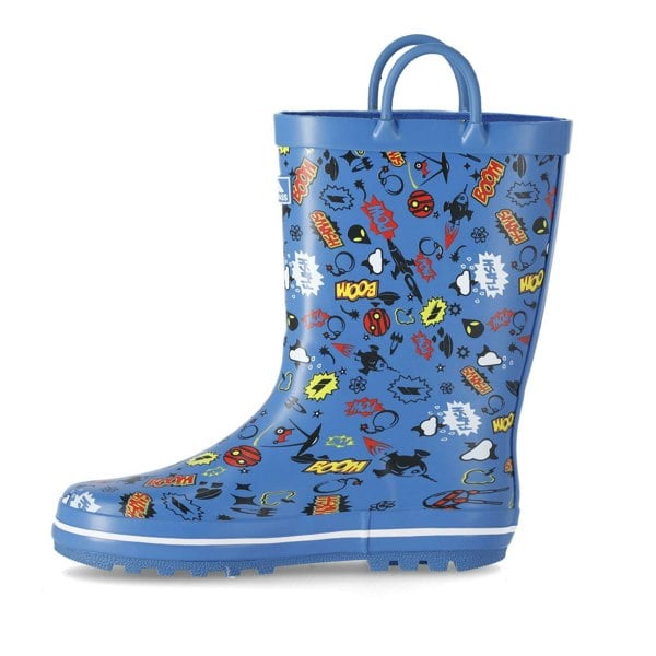 Trespass Childrens/Kids Apolloton Wellington Boots - Cosmic Blue