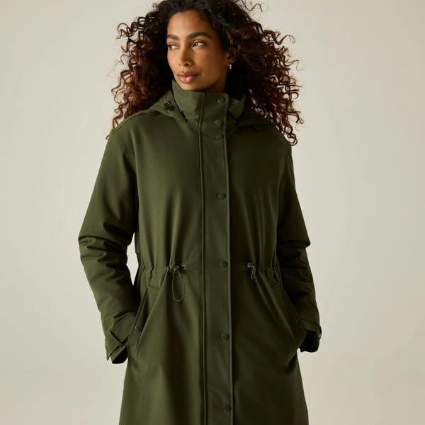 Regatta Womens/Ladies Faye Padded Jacket - Dark Khaki - 