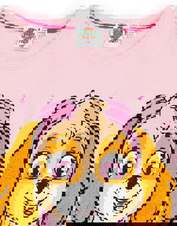 Paw Patrol Girls Pink Short Sleeve Short Leg Pyjama Set