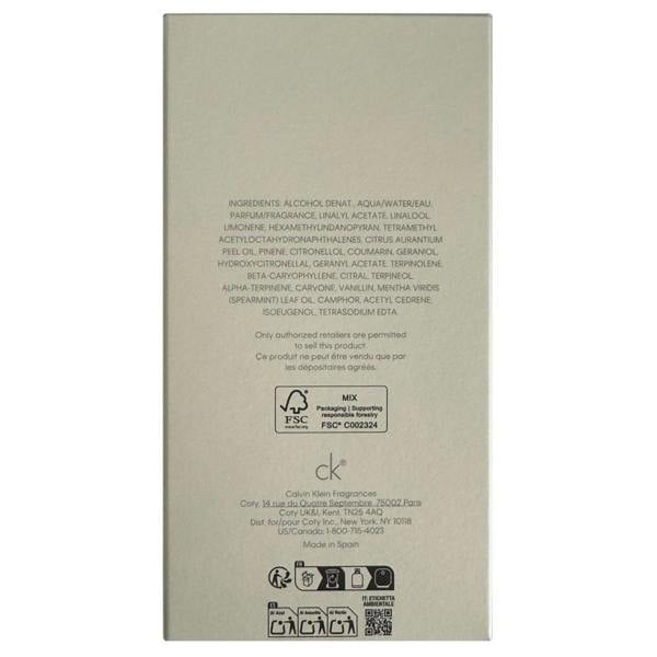 Calvin Klein cKOne Eau de Toilette 200ml Spray