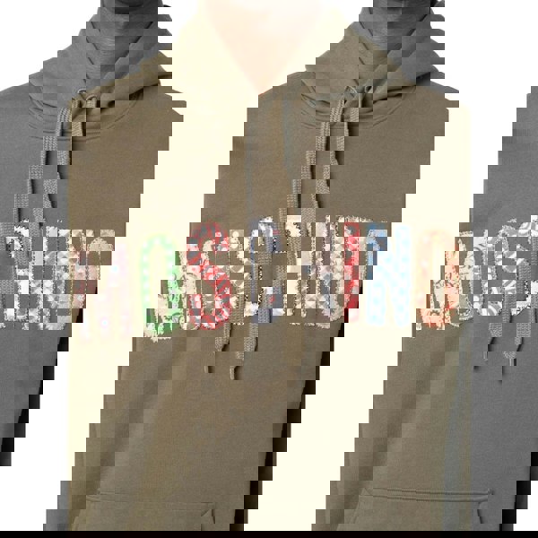 MOSCHINO 222ZRJ17217028 1443 GREEN HOODIE MALE XS