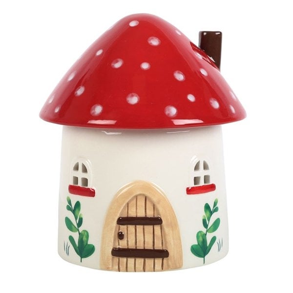 Serano Mushroom House Oil Burner and Wax Warmer