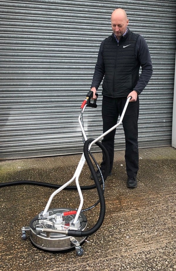 Kiam® ROTARYVAC 18 Rotary Floor Cleaning Tool with Water Recovery Vacuum System