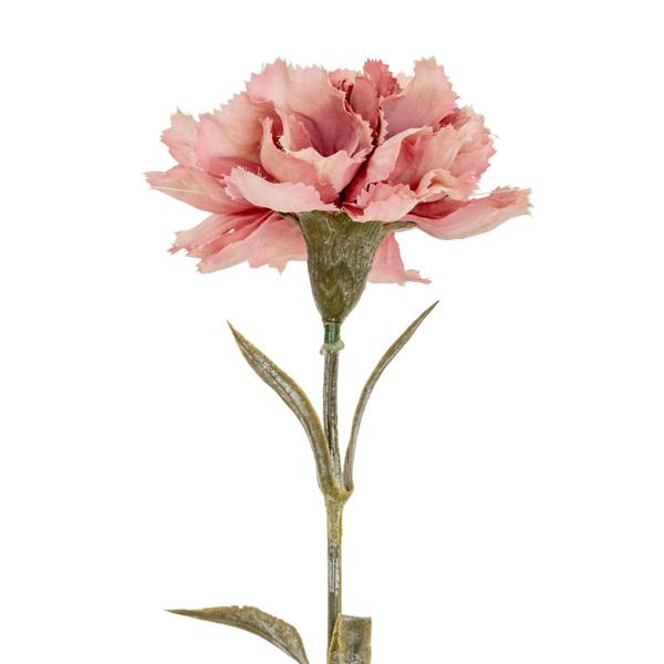 Wyld Haus Set of 3 Artificial Flowers Pink Carnation Stems