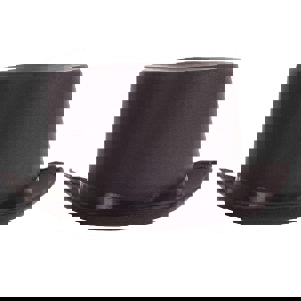 Bristol Novelty Unisex Satin Look Top Hat - Black - 