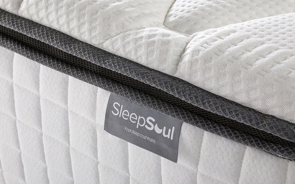 SleepSoul Bliss 800 Pocket Memory Pillow Top Mattress