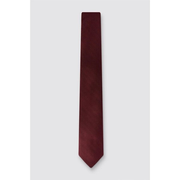 Antique Rogue Burgundy Texture Tie