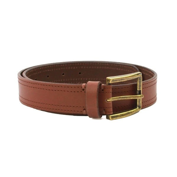 Eastern Counties Leather Mens Connor Leather Waist Belt - Tan