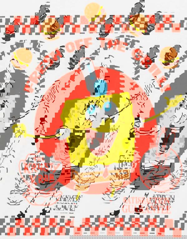 SpongeBob SquarePants Mens Grey The Krusty Krab Short Sleeve Short Leg Pyjama Set