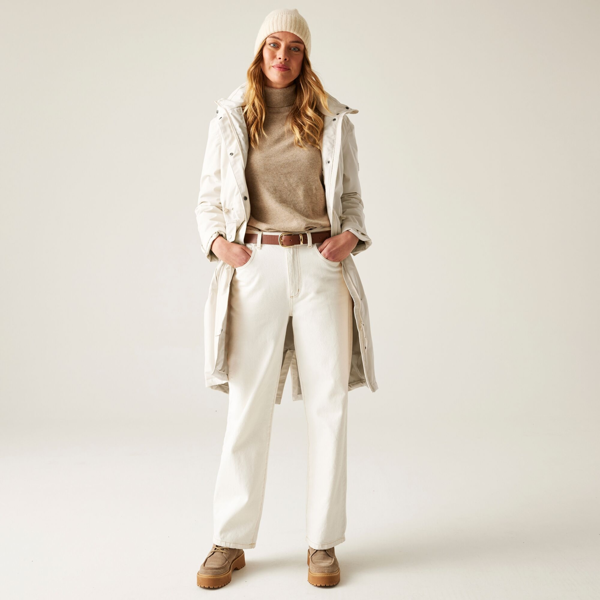 Regatta Womens Yannta Insulated Waterproof Jacket - Light Vanilla