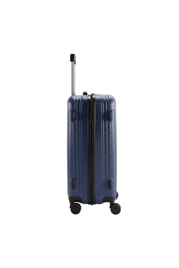 Living and Home Hardshell Spinner Wheel Luggage Travel Suitcase, 28" Blue