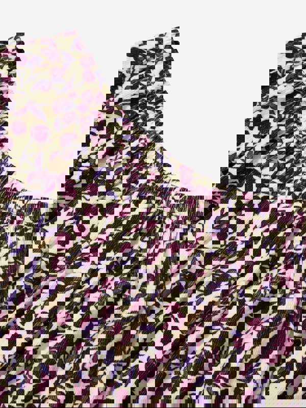 Bonpoint Girls Suzon Cotton Skirt in Multicolour