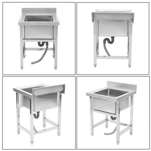 Commercial Kitchen Sink Stainless Steel Wash Basin Kitchen Sinks Living and Home